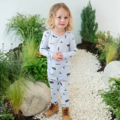 Clearance Kyte Baby Long Sleeve Pajamas in Yosemite