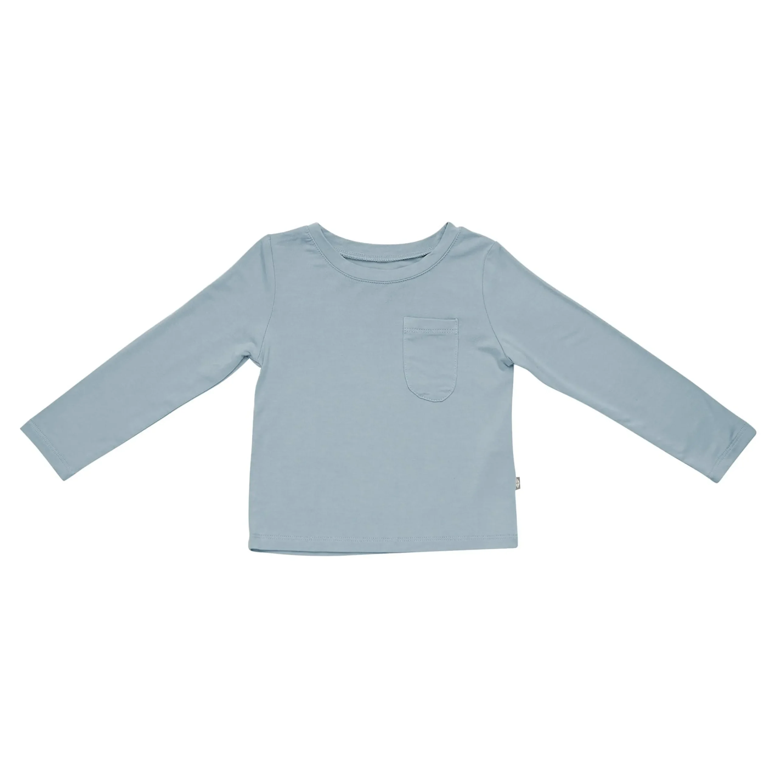 Discount Kyte Baby Long Sleeve Toddler Crew Neck Tee in Fog