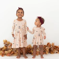 Sale Kyte Baby Long Sleeve Twirl Bodysuit Dress in Gilmore Girls