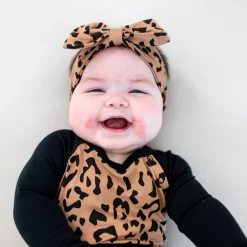 Clearance Kyte Baby Longall in Latte Leopard