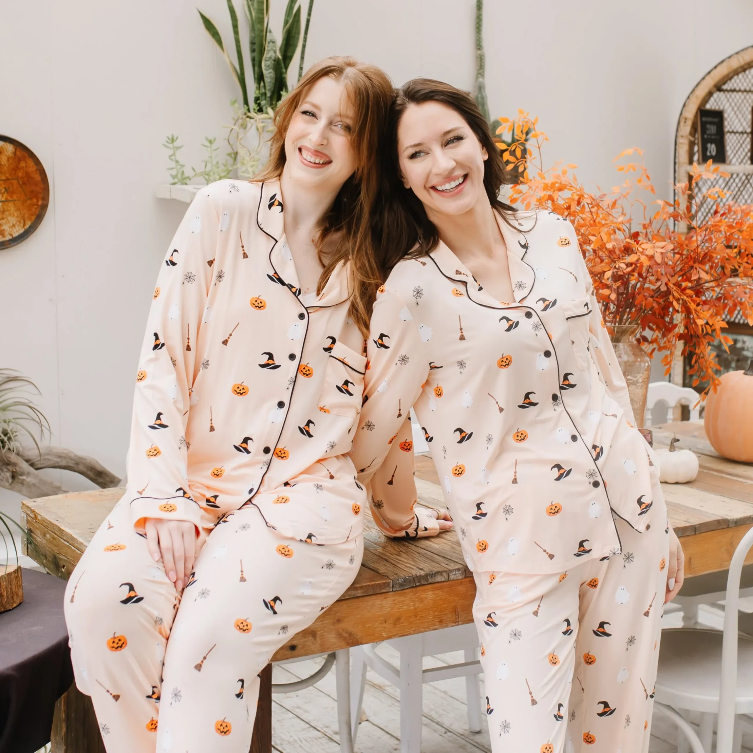 New Kyte Baby Long-Sleeved Women's Pajama Set in Bewitched