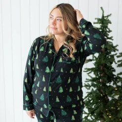Discount Kyte Baby Long-Sleeved Women's Pajama Set in Twinkle Tree