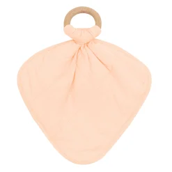 New Kyte Baby Lovey in with Removable Wooden Teething Ring Canyon