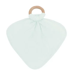 Kyte Baby Lovey in with Removable Wooden Teething Ring Dew