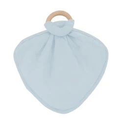 Hot Kyte Baby Lovey in with Removable Teething Ring Fog