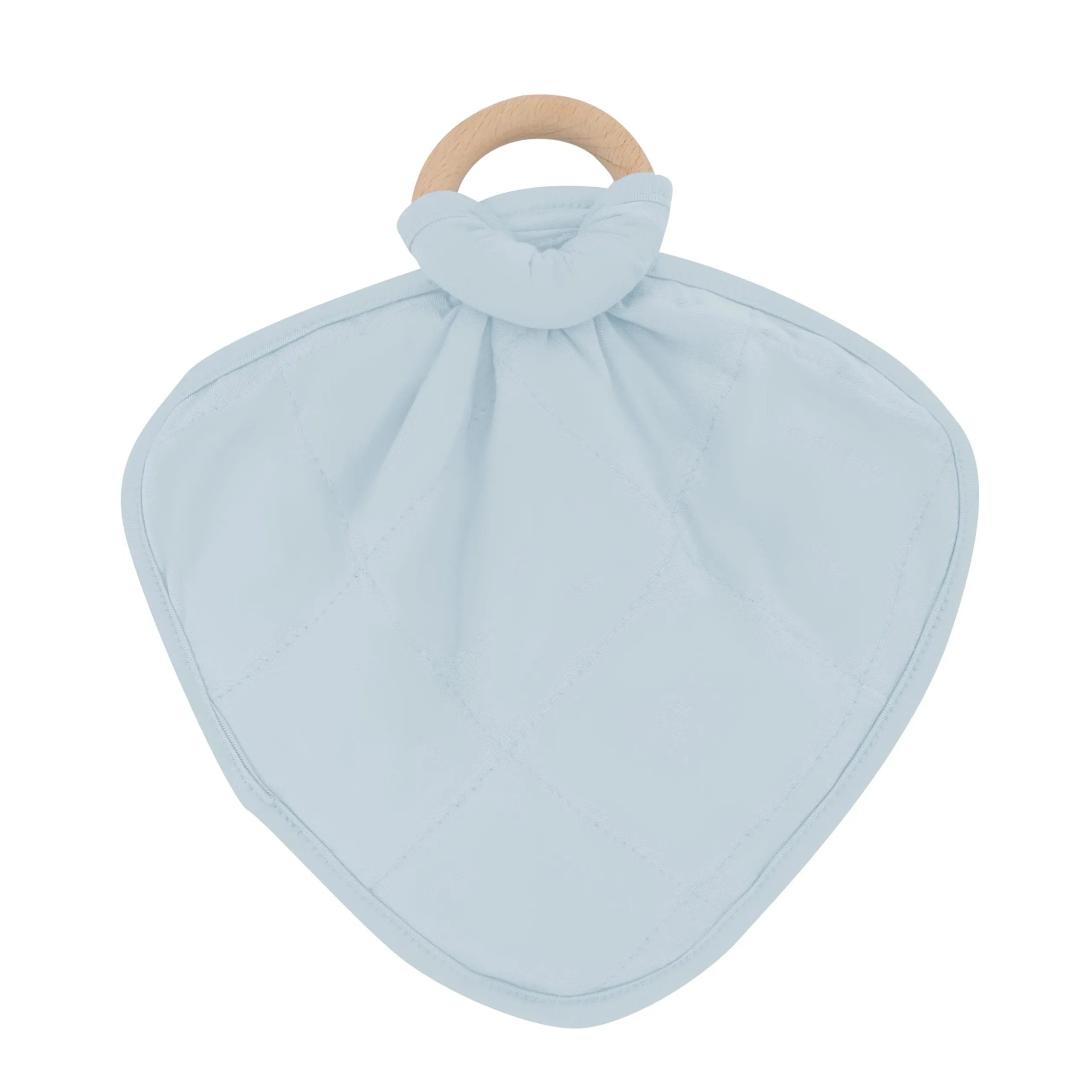 Hot Kyte Baby Lovey in with Removable Teething Ring Fog