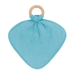 Outlet Kyte Baby Lovey in with Removable Wooden Teething Ring Makai