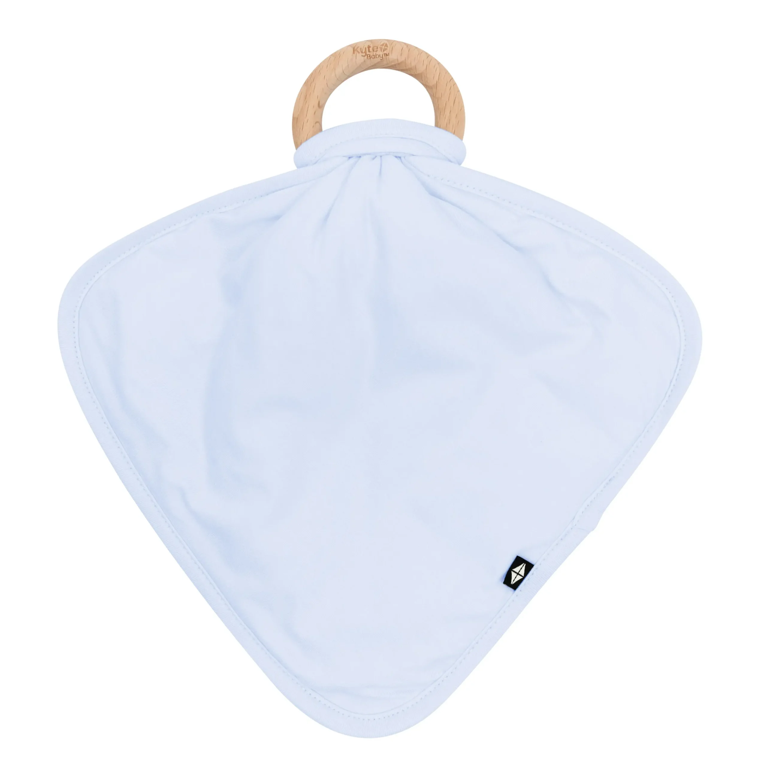Hot Kyte Baby Lovey in with Removable Wooden Teething Ring Mist