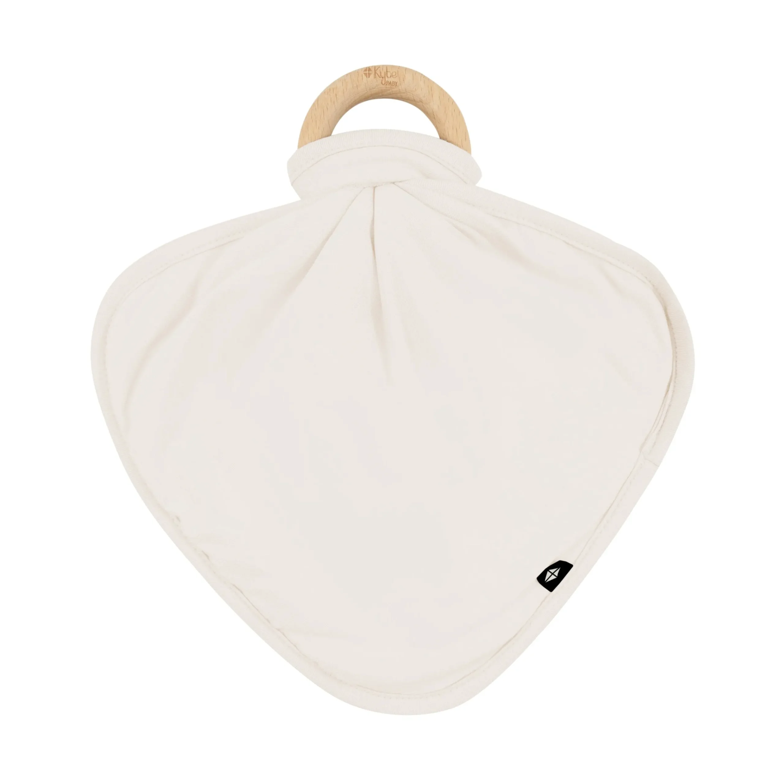 Discount Kyte Baby Lovey in with Removable Wooden Teething Ring Oat