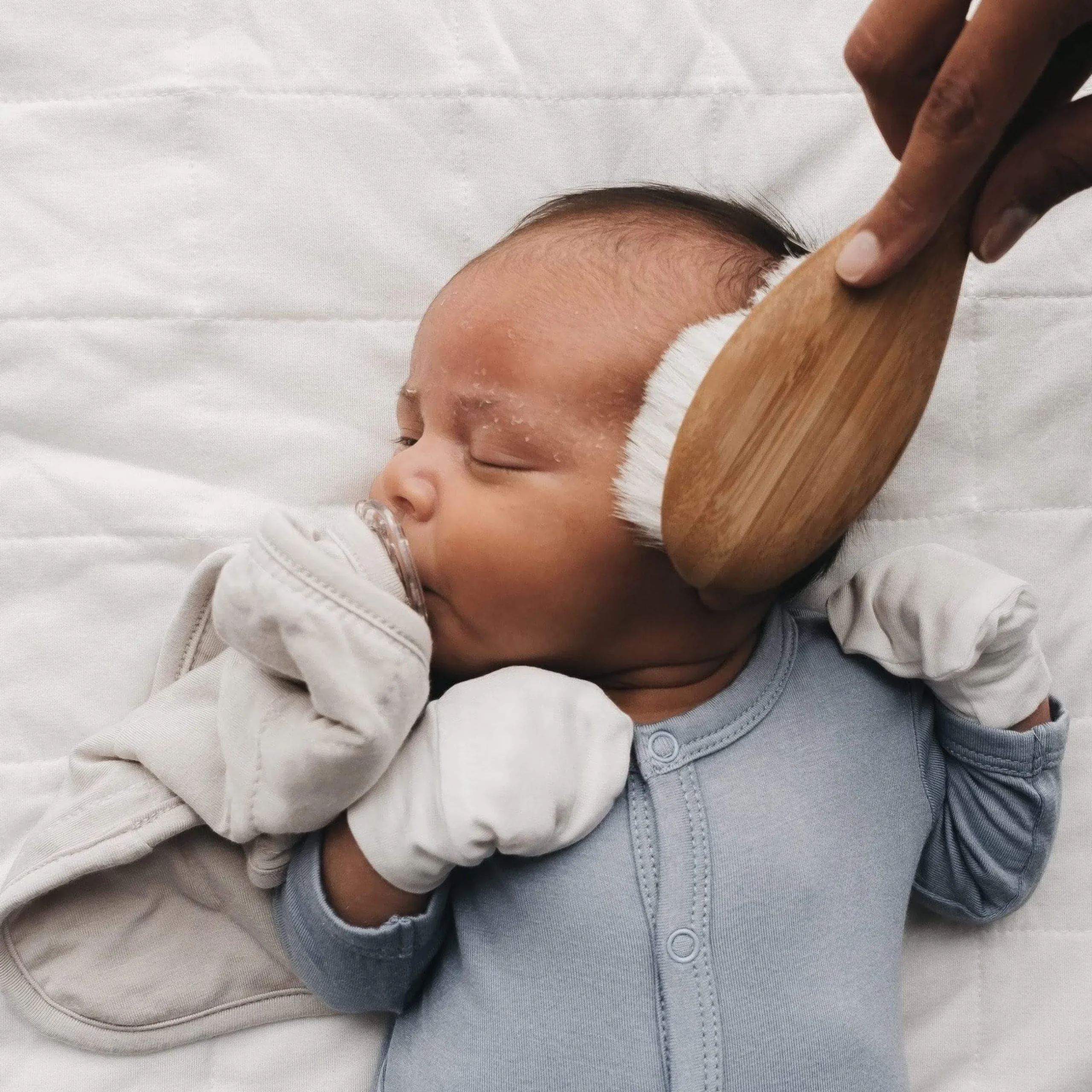 Discount Kyte Baby Lovey in with Removable Wooden Teething Ring Oat