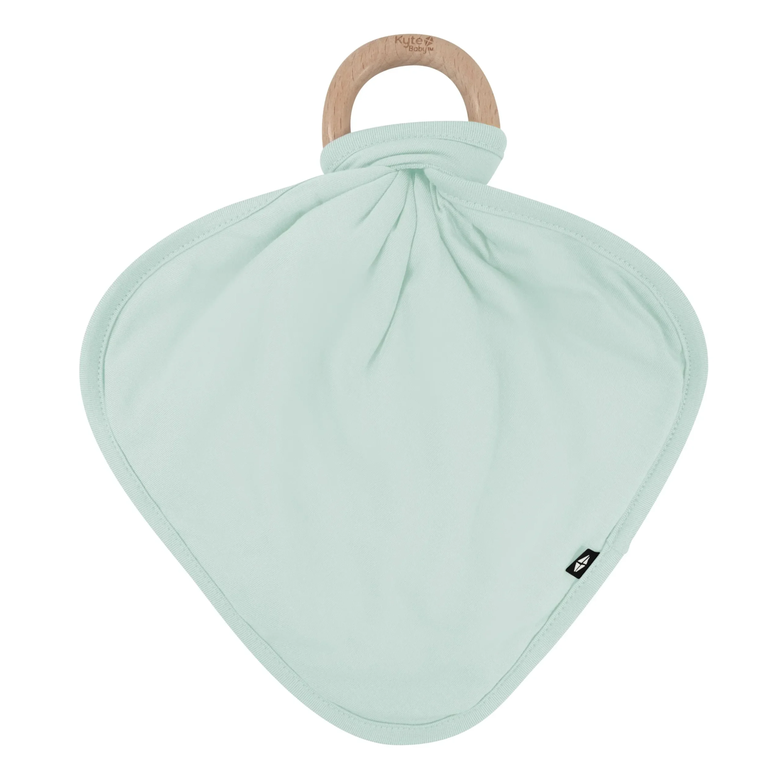 Discount Kyte Baby Lovey in with Removable Wooden Teething Ring Sage