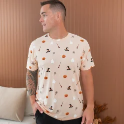 Hot Kyte Baby Men's Crew Neck Tee in Bewitched