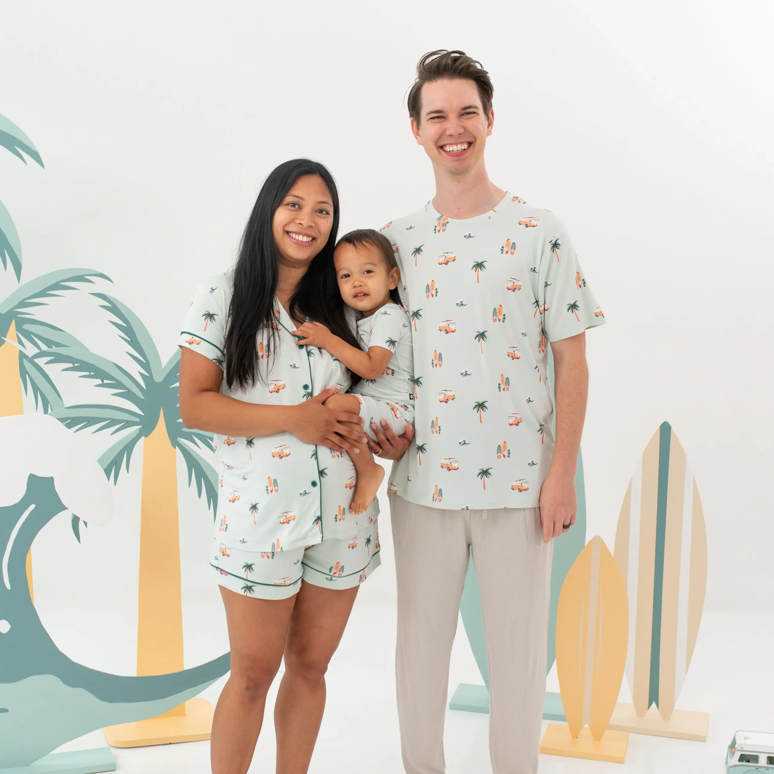 Clearance Kyte Baby Men's Crew Neck Tee in Dew Surf
