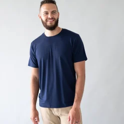 Clearance Kyte Baby Men's Crew Neck Tee in Navy