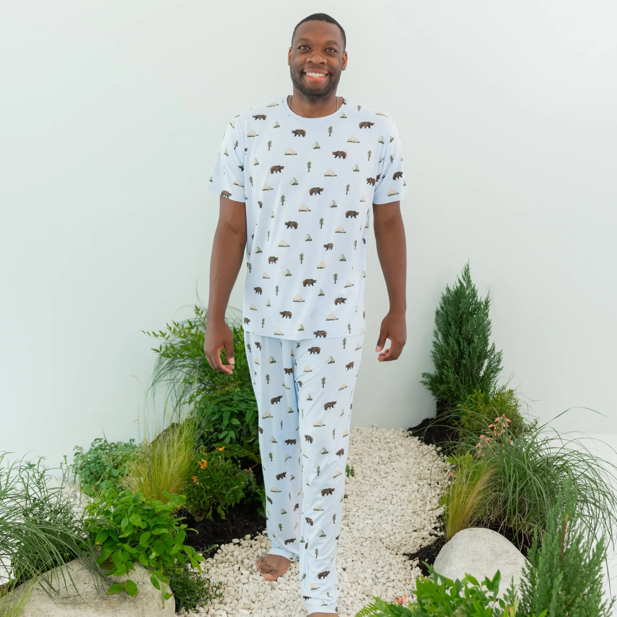 Kyte Baby Men's Crew Neck Tee in Yosemite