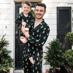 Online Kyte Baby Men's Long Sleeve Pajama Set in Twinkle Tree