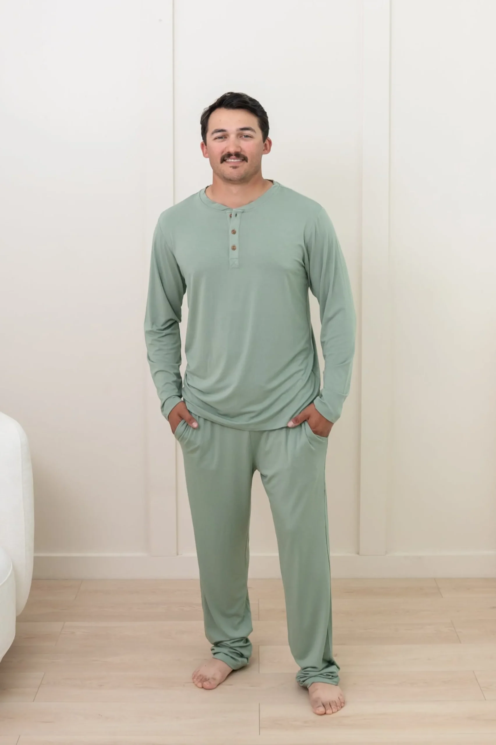 Clearance Kyte Baby Men's Lounge Pants in Thyme