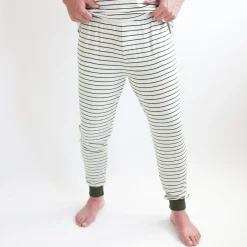 Online Kyte Baby Men's Ribbed Henley Set in Fir Stripe