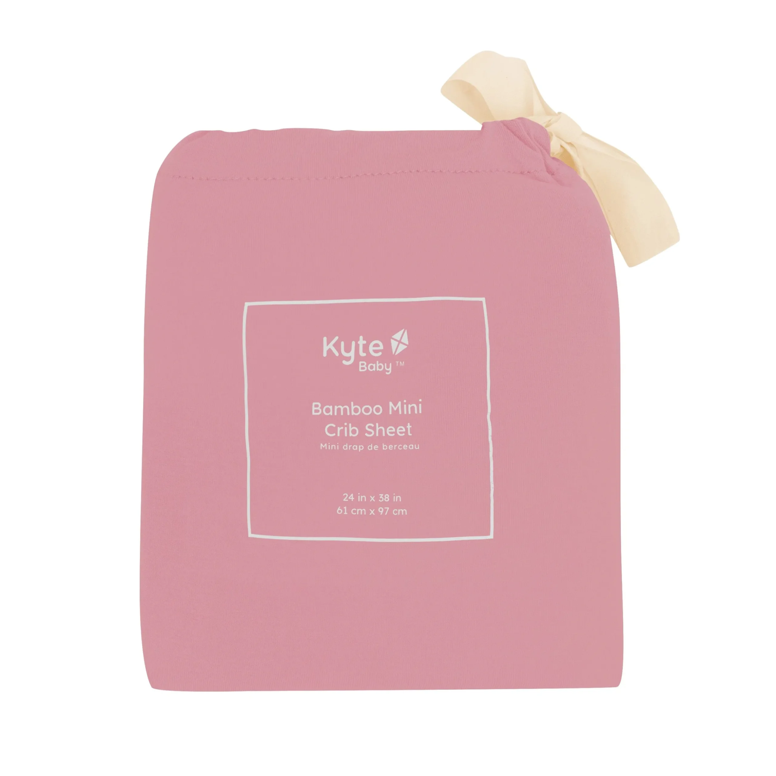 Best Kyte Baby Mini Crib Sheet in Apple Blossom
