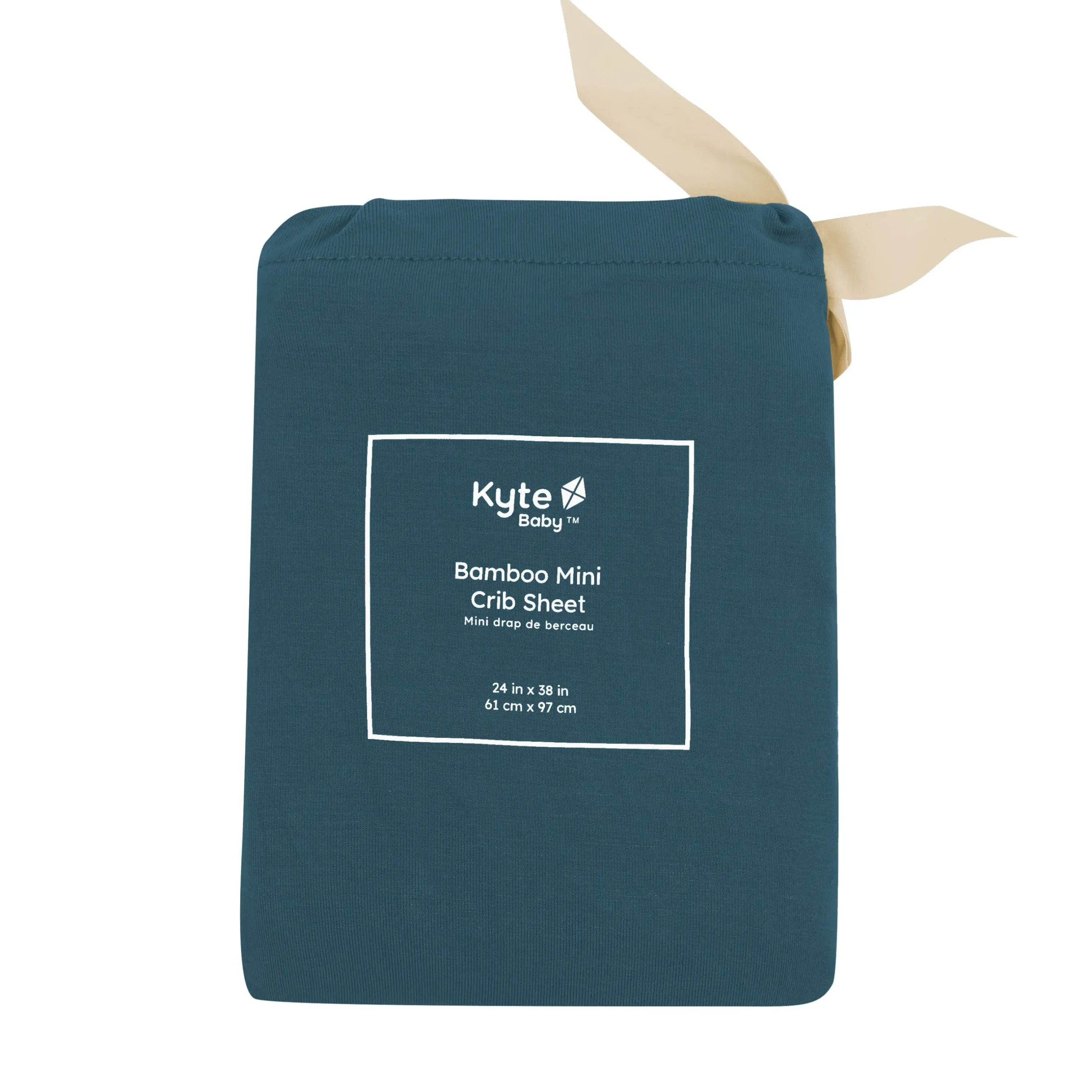 Online Kyte Baby Mini Crib Sheet in Atlantic