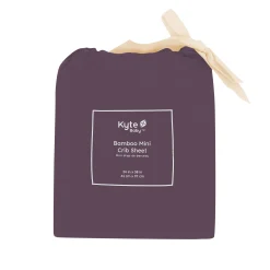 Hot Kyte Baby Mini Crib Sheet in Currant