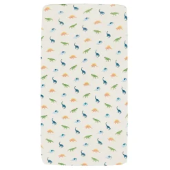Kyte Baby Mini Crib Sheet in Ecru Roar