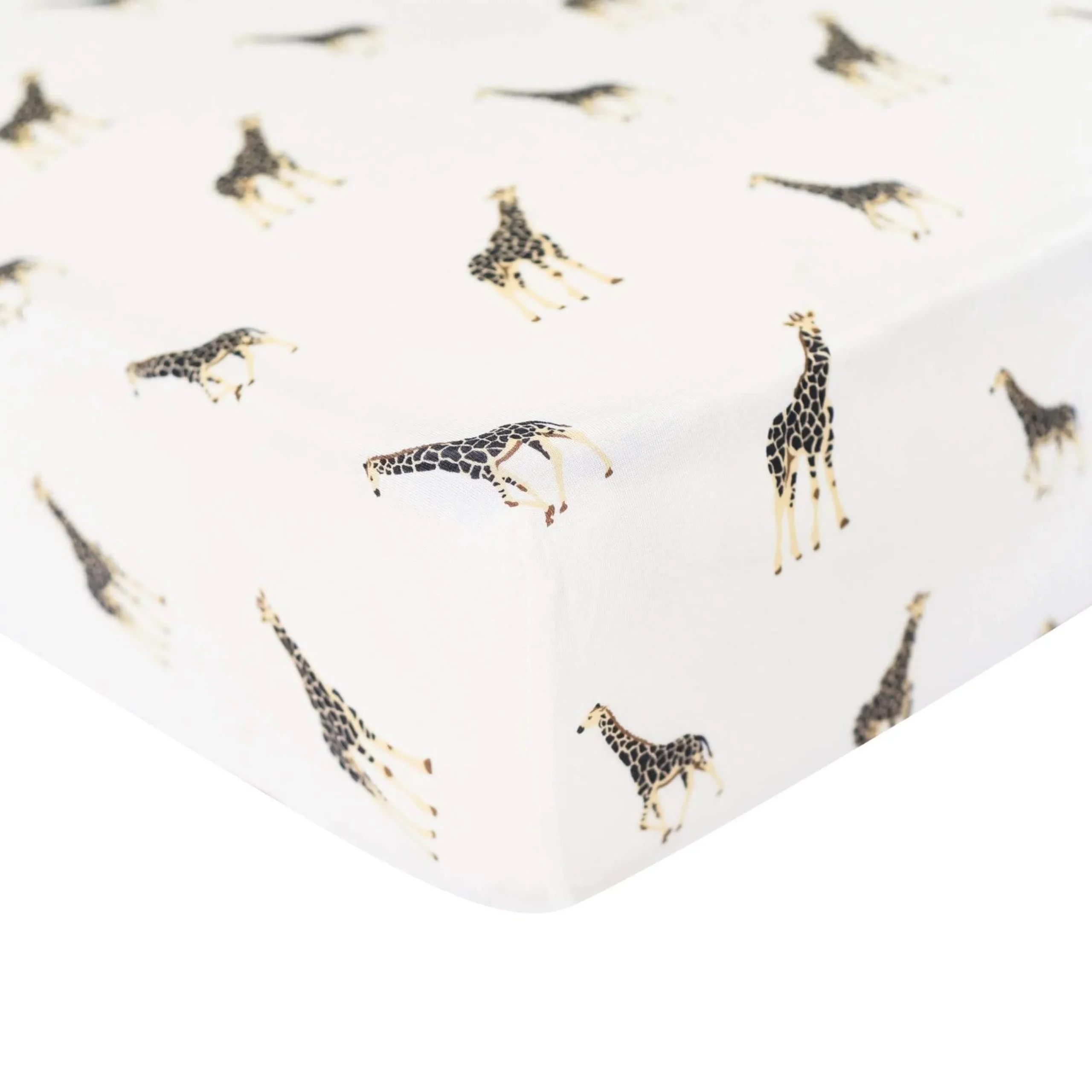 Kyte Baby Mini Crib Sheet in Giraffe