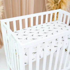 Kyte Baby Mini Crib Sheet in Giraffe