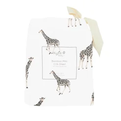 Kyte Baby Mini Crib Sheet in Giraffe