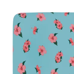 Kyte Baby Mini Crib Sheet in Hibiscus