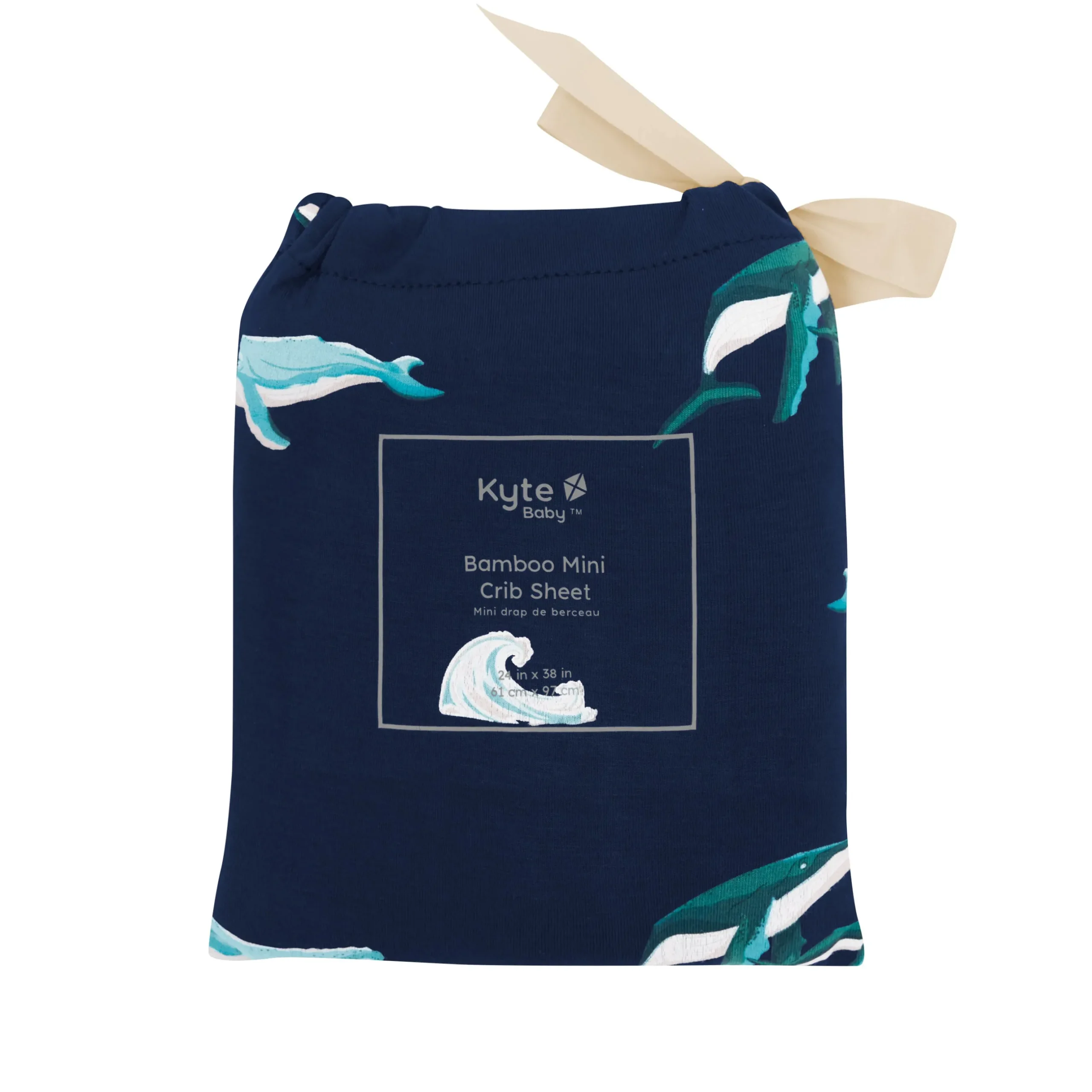 Outlet Kyte Baby Mini Crib Sheet in Humpback