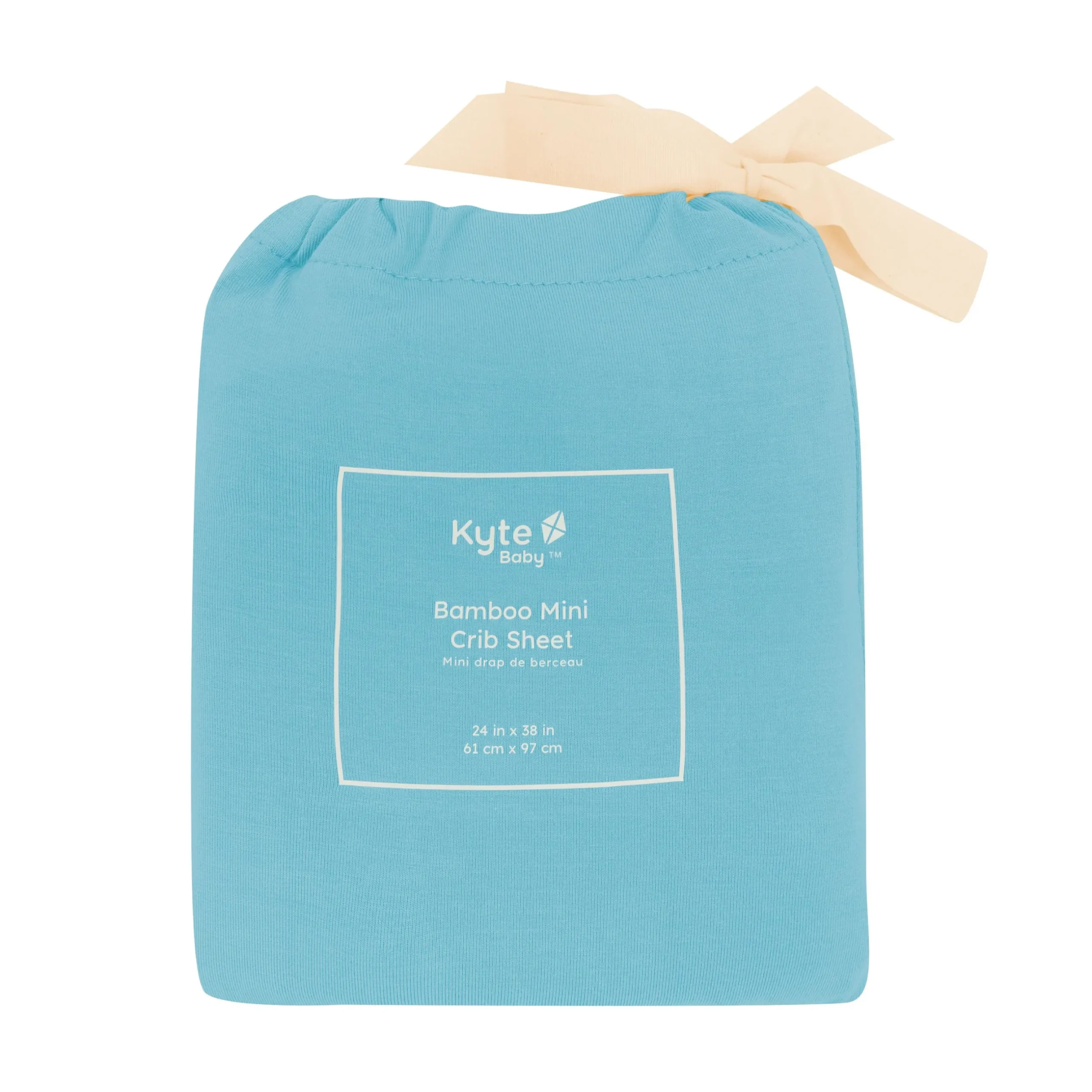 Sale Kyte Baby Mini Crib Sheet in Makai