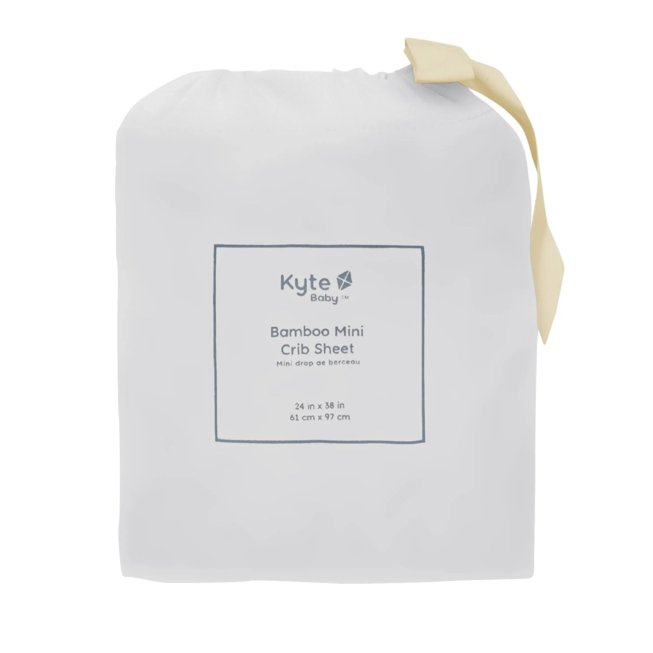 Best Kyte Baby Mini Crib Sheet in Storm