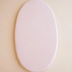New Kyte Baby Oval Bassinet Sheet in Blush