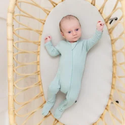 Sale Kyte Baby Oval Bassinet Sheet in Oat