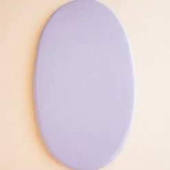 New Kyte Baby Oval Bassinet Sheet in Taro