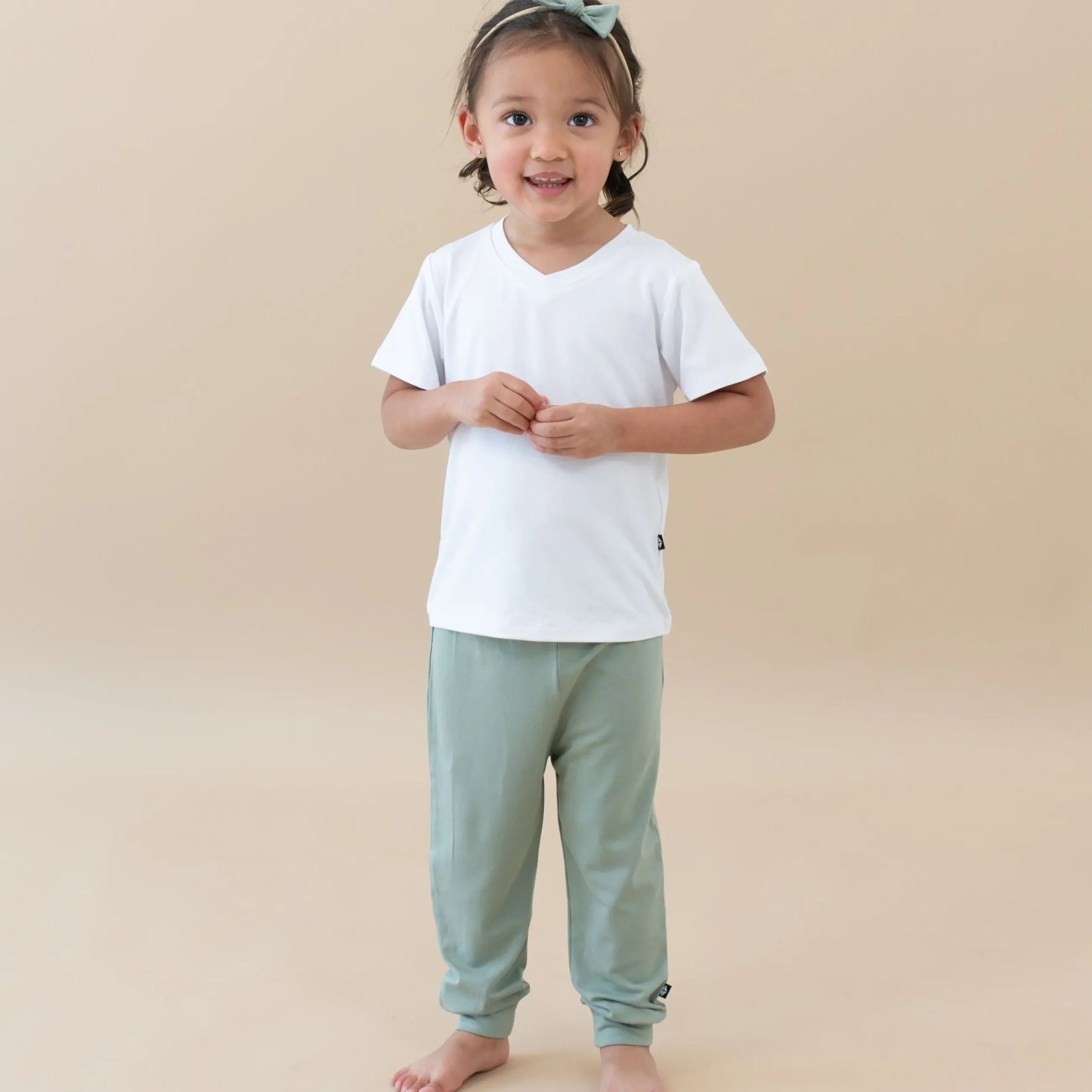 New Kyte Baby Pant in Thyme