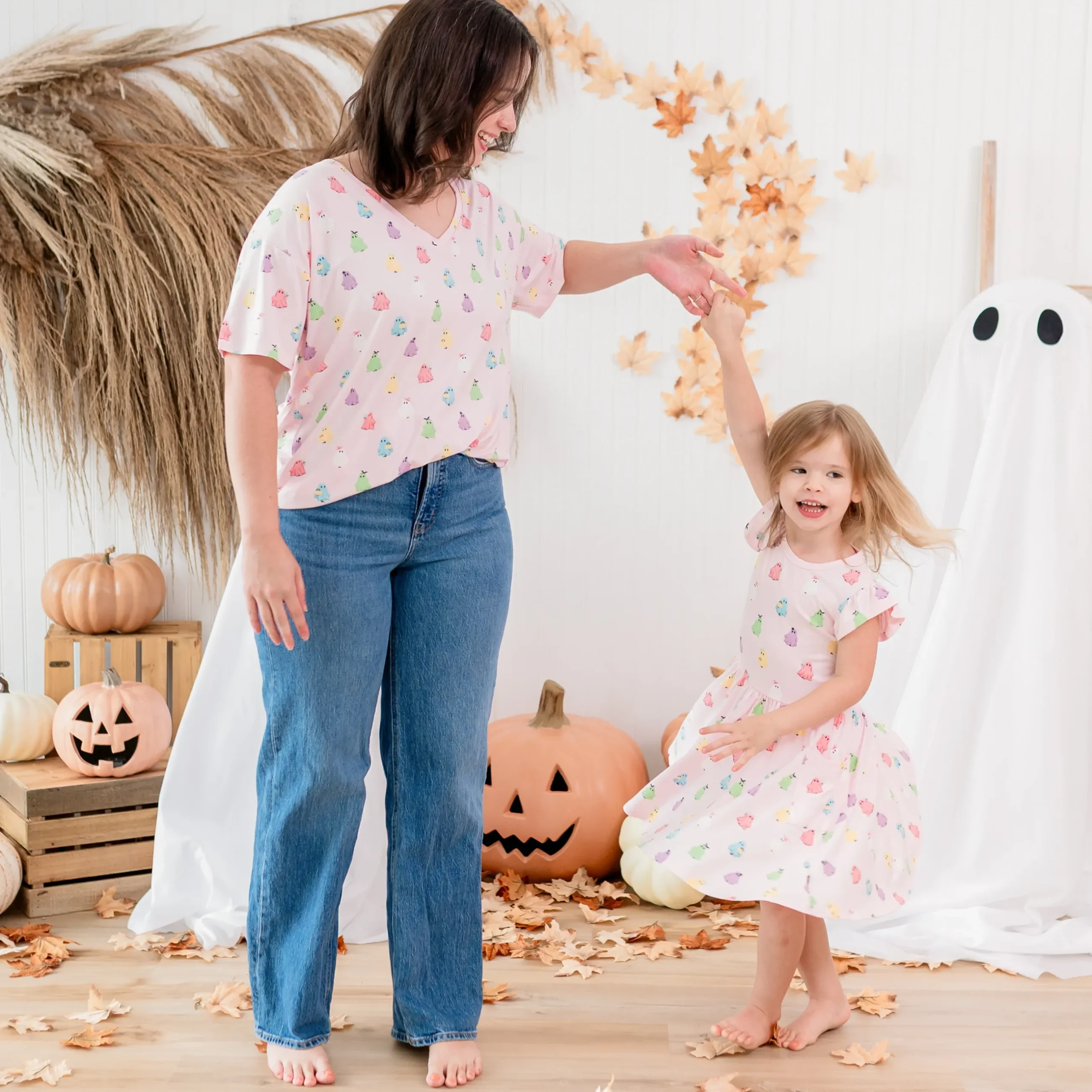 Discount Kyte Baby Pocket Dress in Pastel Ghost