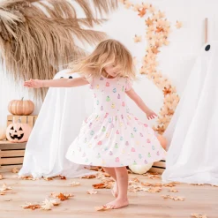 Discount Kyte Baby Pocket Dress in Pastel Ghost