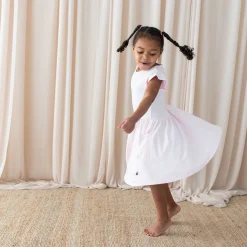 New Kyte Baby Pocket Dress in Sakura