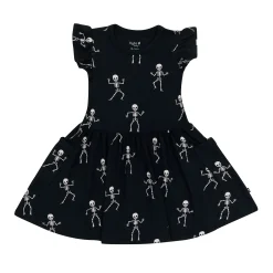 Discount Kyte Baby Pocket Dress in Skeleton