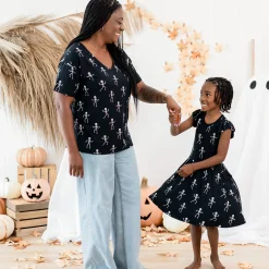 Discount Kyte Baby Pocket Dress in Skeleton