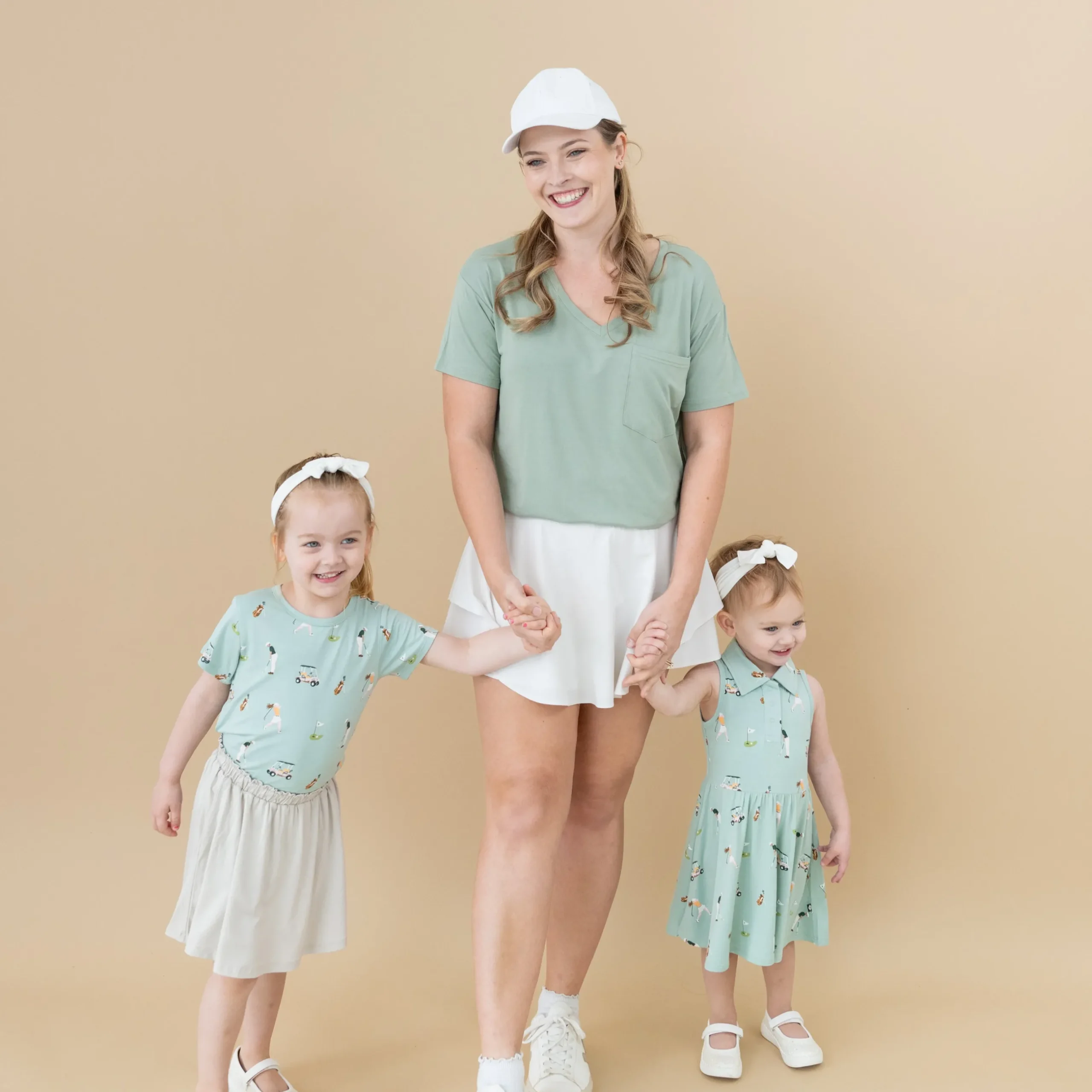 Discount Kyte Baby Polo Bodysuit Dress in Golf