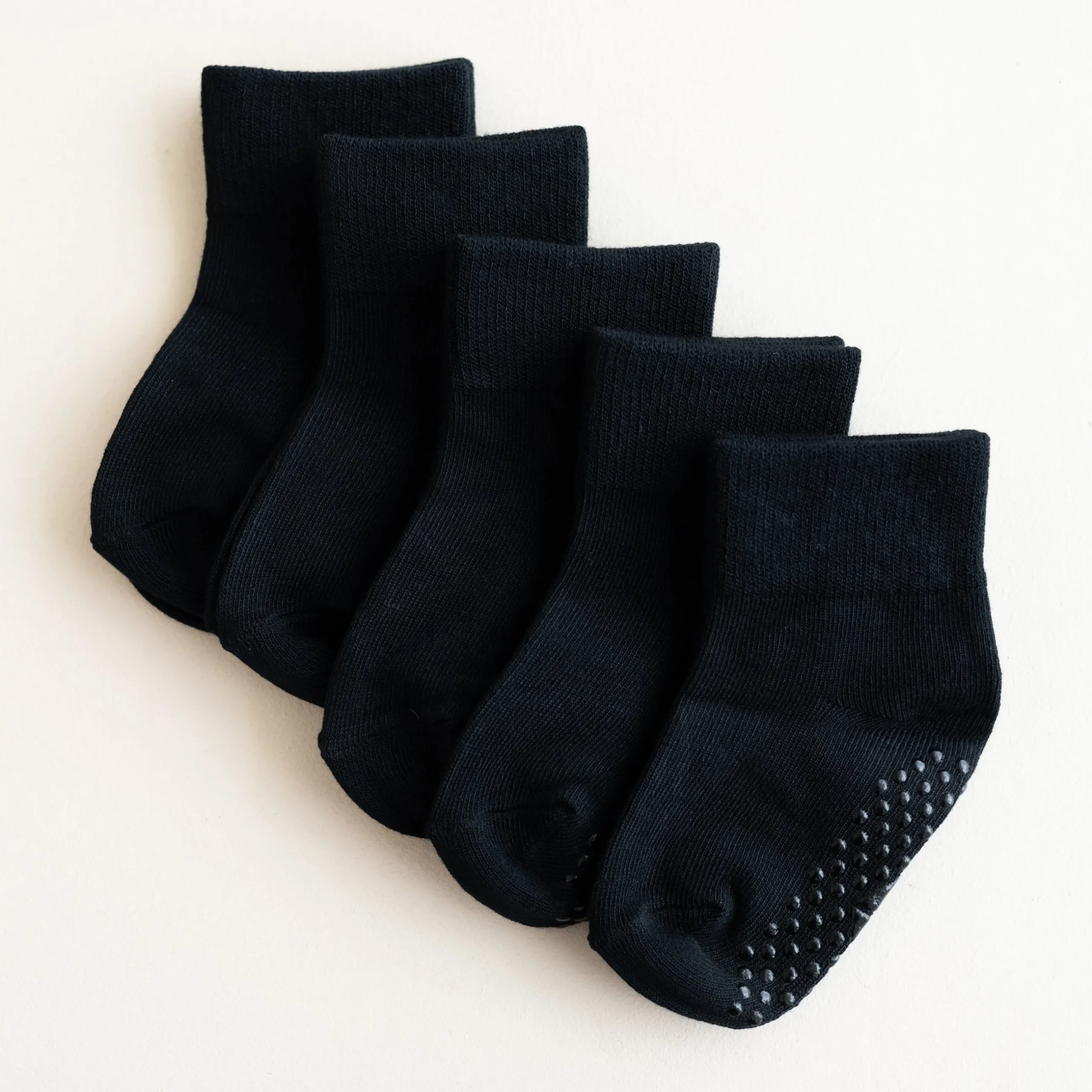 Sale Kyte Baby Quarter Socks Combo 5-Pack in Midnight