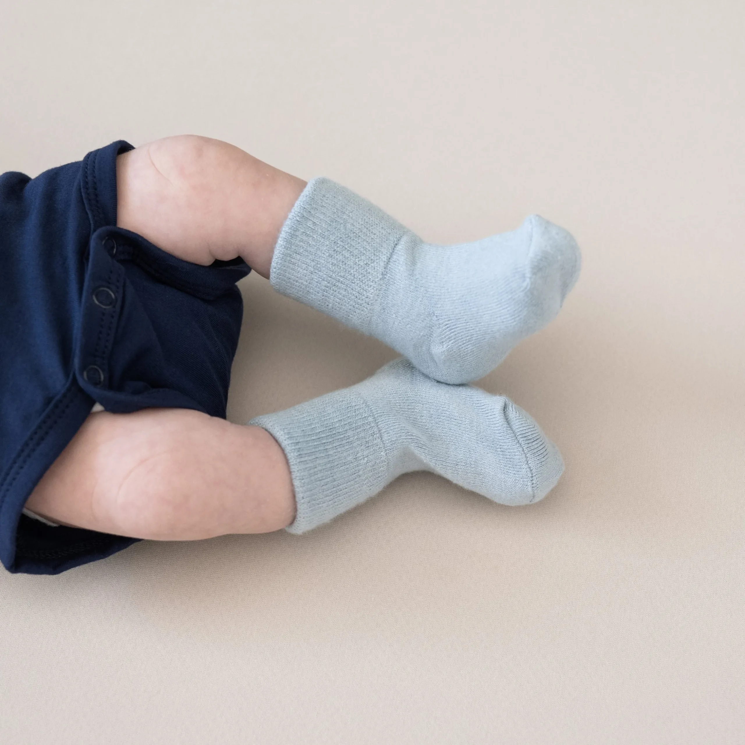 Discount Kyte Baby Quarter Socks Combo 5-Pack in Cool Cool Set: Cloud/Oat/Fog/Slate/Navy