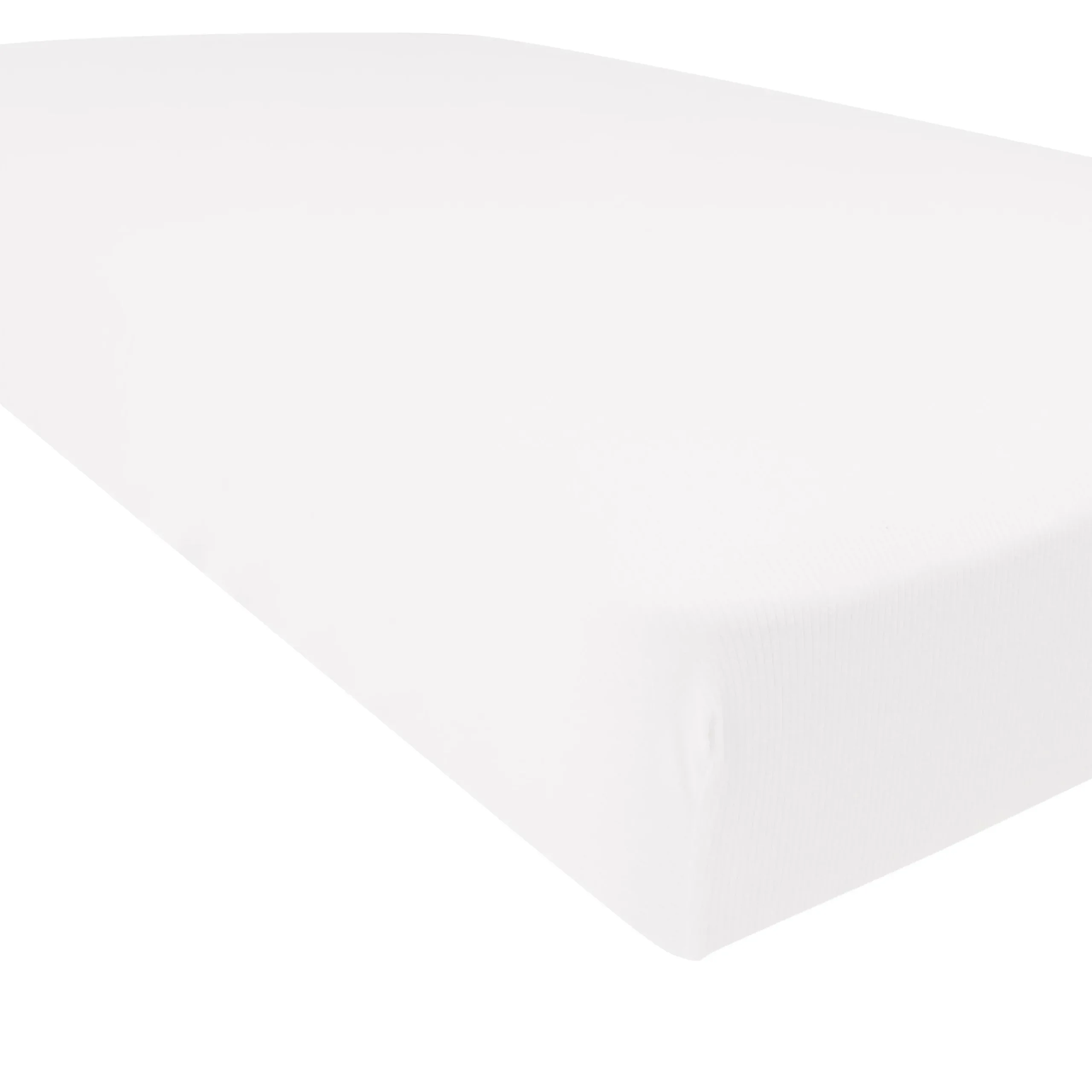 Discount Kyte Baby Ribbed Crib Sheet in Cloud