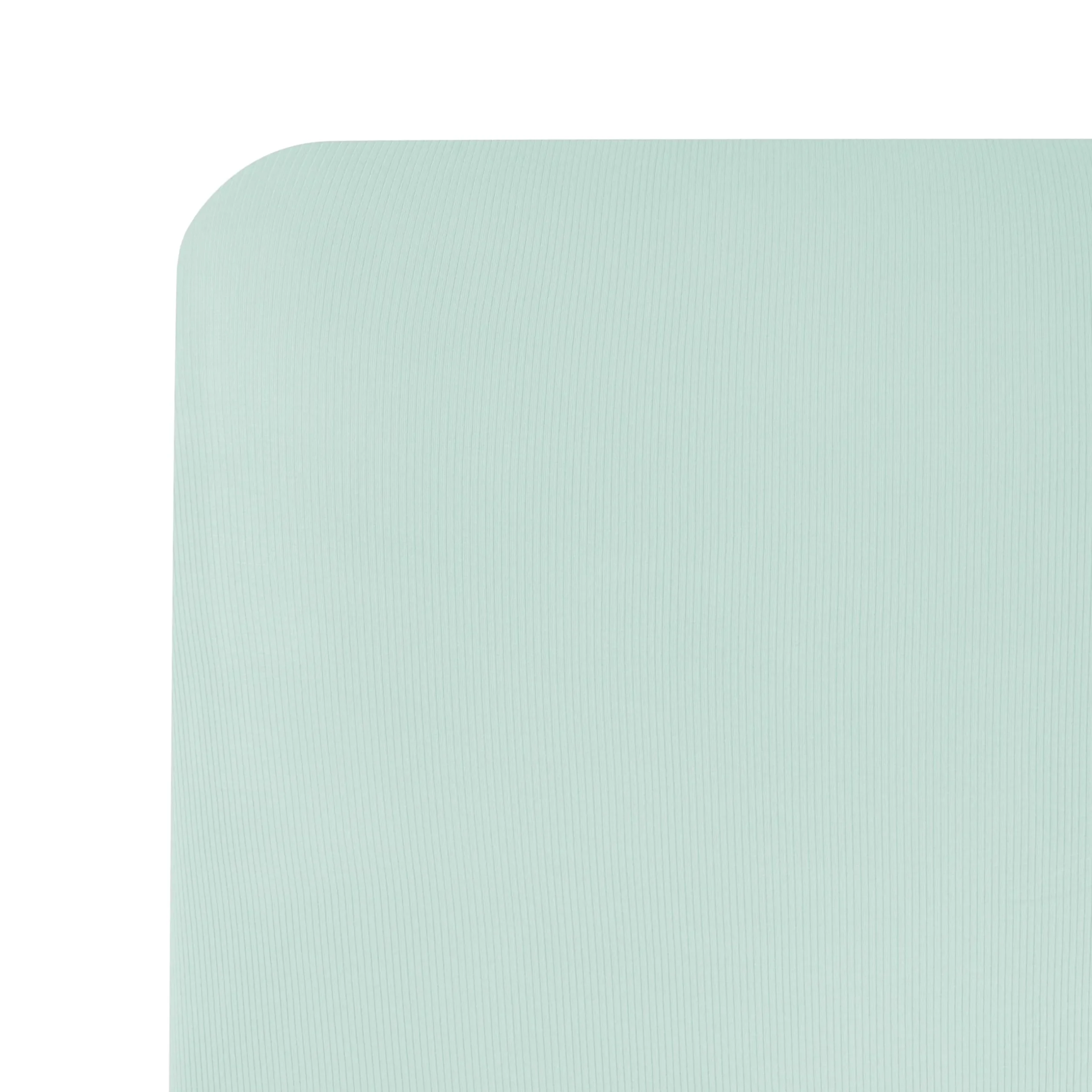 Clearance Kyte Baby Ribbed Crib Sheet in Sage