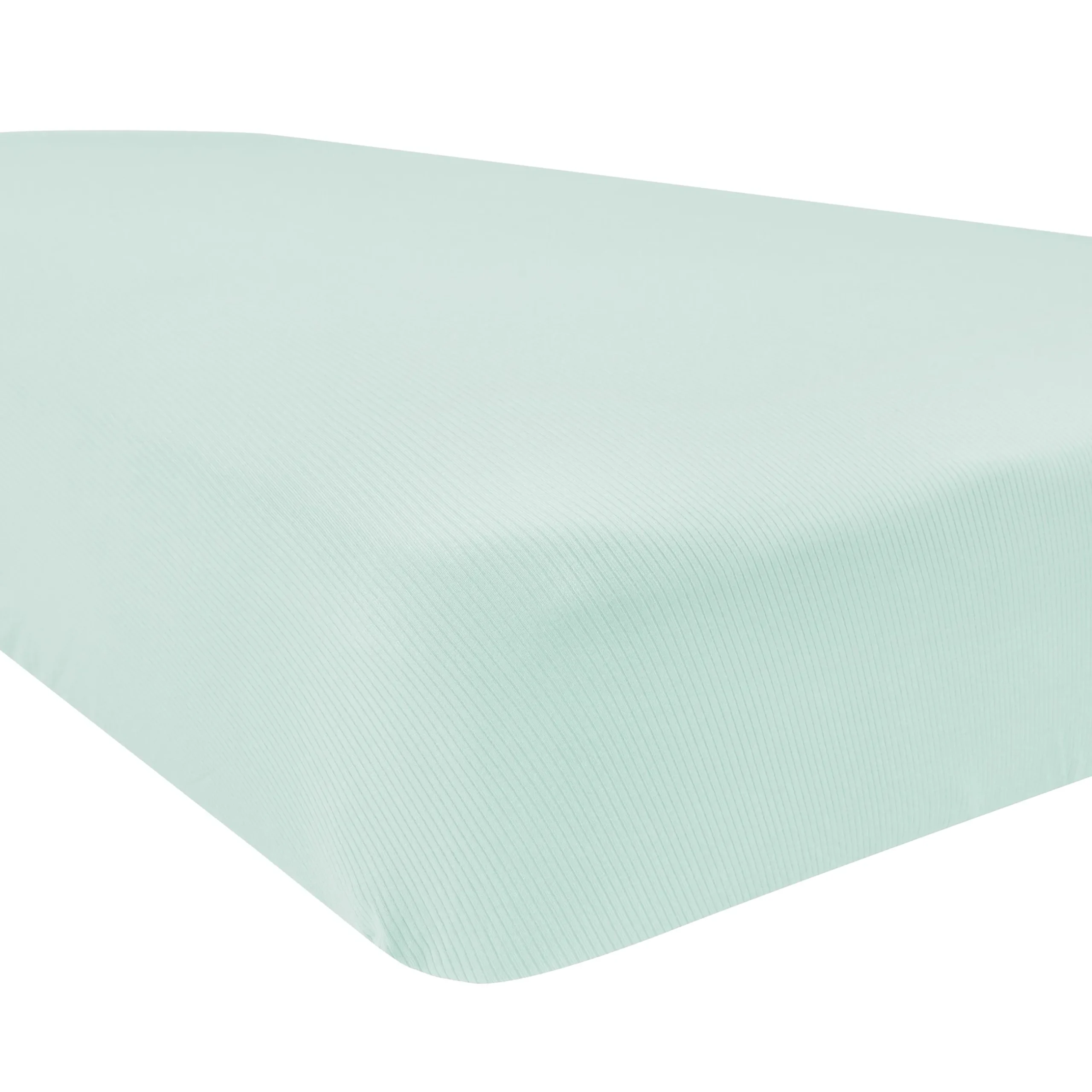 Clearance Kyte Baby Ribbed Crib Sheet in Sage