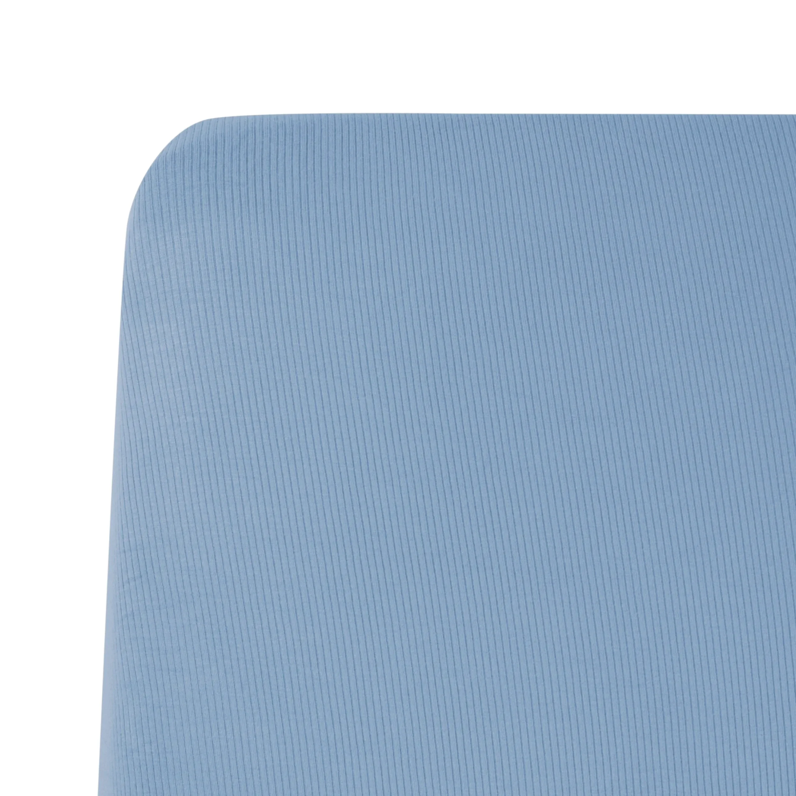 Sale Kyte Baby Ribbed Crib Sheet in Slate
