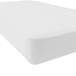 Discount Kyte Baby Ribbed Crib Sheet in Storm